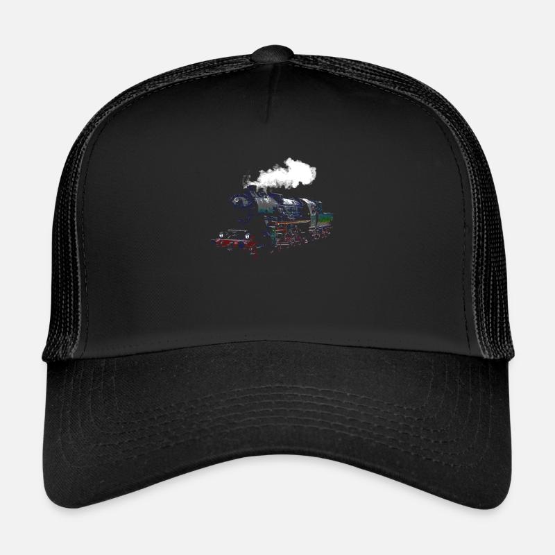 Züge - Trucker Cap - Schwarz/Schwarz