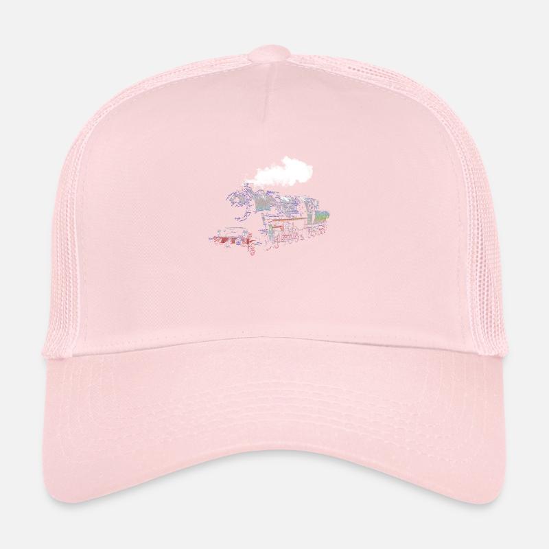 Trains Trucker Cap