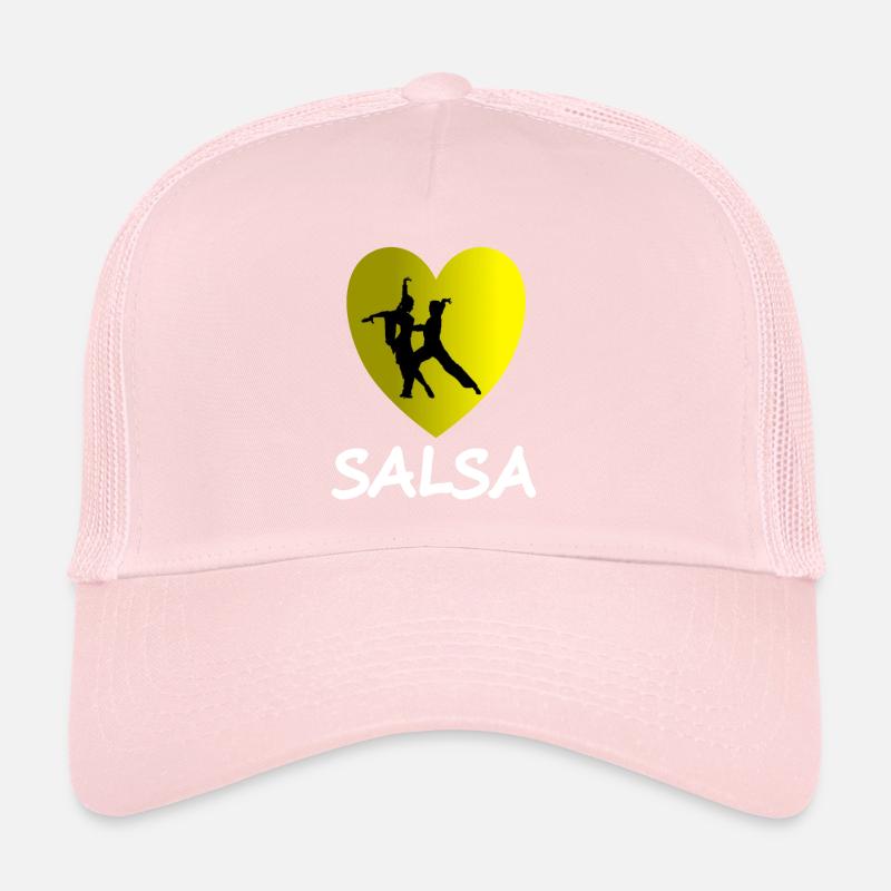 amour salsa danse couple salsa danseurs cadeau Casquette trucker 