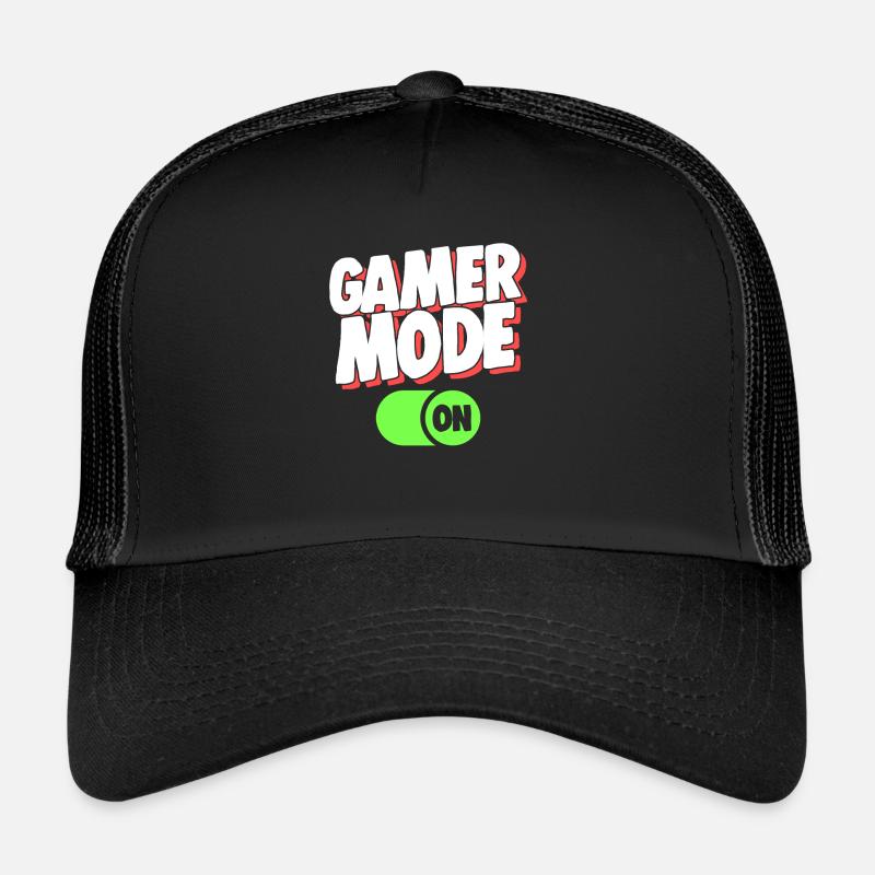Gamer Mode On Apparel Trucker Cap