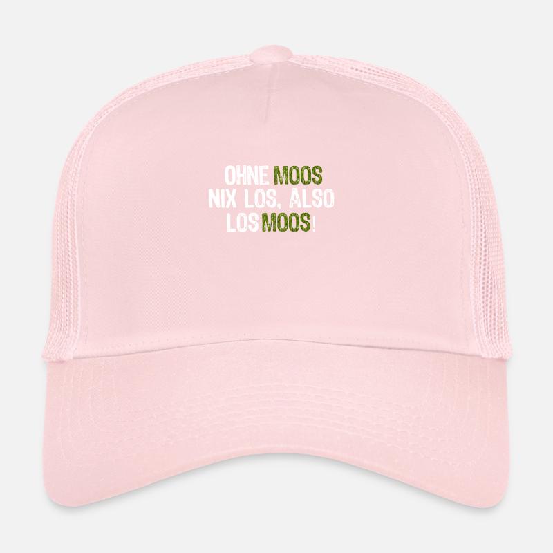 Ohne Moos nix los, also los Moos! Trucker Cap
