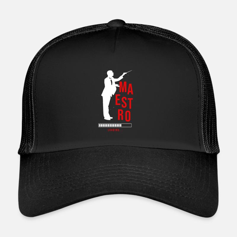 Maestro Laden Dirigent Orchester Musik Geschenk Trucker Cap
