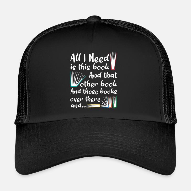 Reader loves books Trucker Cap