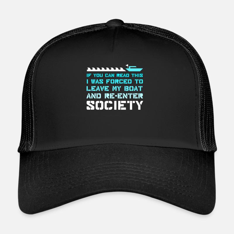 Boating ship captain boat Trucker Cap
