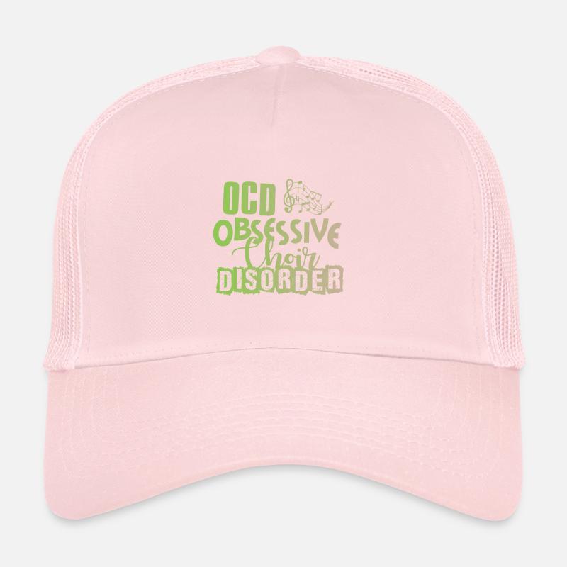 Obsessive Choir Disorder Chorus Choral Music Gift Trucker Cap