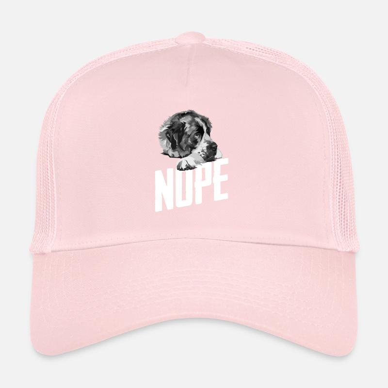 St Bernard Dog Funny - Nope Casquette trucker 