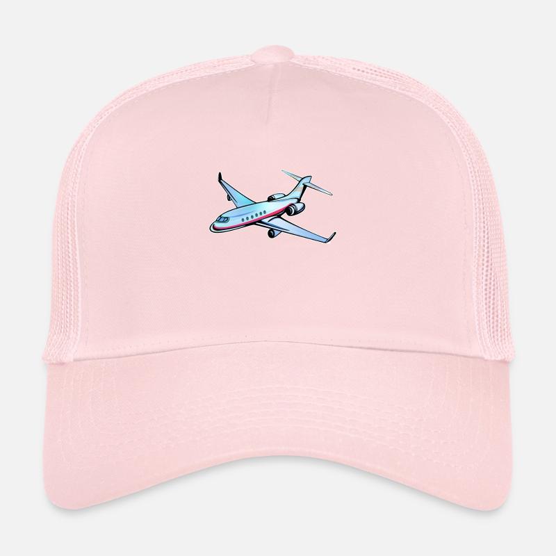 Flugzeug Lustiges Pilot Pilotin Geschenk Trucker Cap