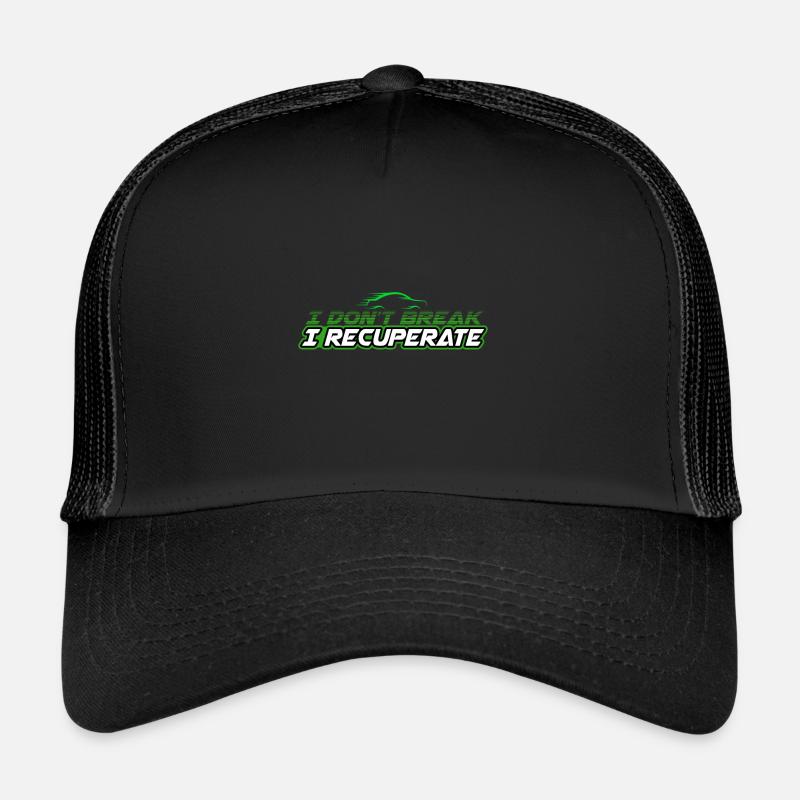 I Recuprerate ECar Elektroautos Strom Trucker Cap