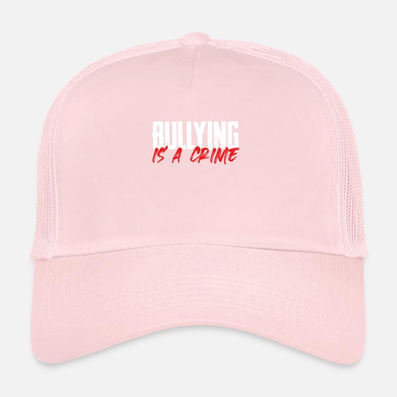 Anti-Mobbing-Geschenk-Mobbing ist ein Verbrechen Anti Trucker Cap
