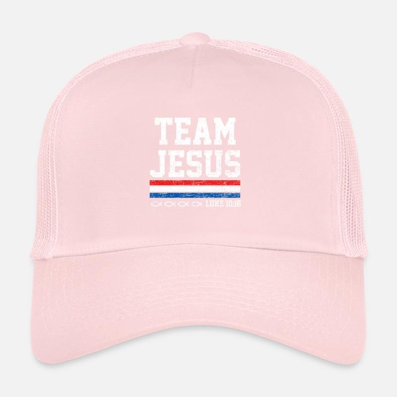 Équipe Jésus-Christ Dieu Religion Prière Foi Don Casquette trucker 