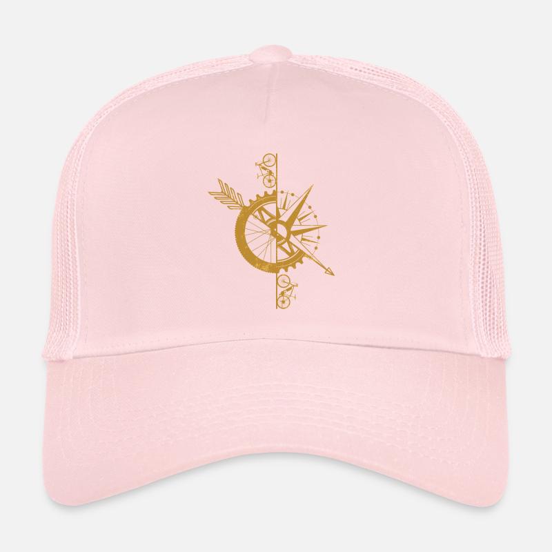 Cycliste cycliste de vélo de vélo de symbole de bicyclette de bicyclette Casquette trucker 
