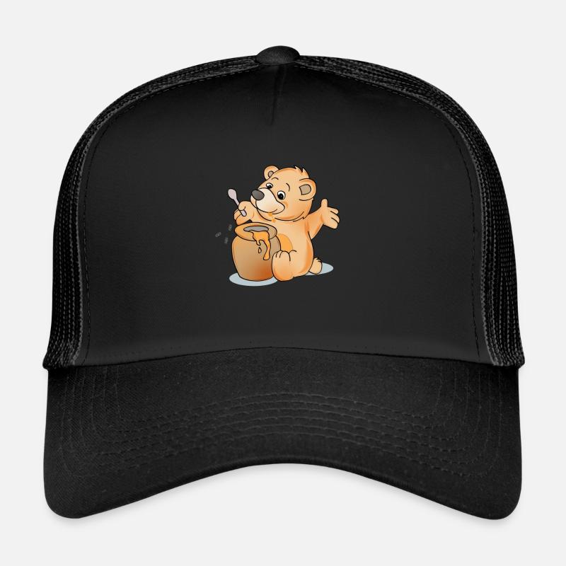 Lustig Biehne Honig Imker Bär Gift Trucker Cap