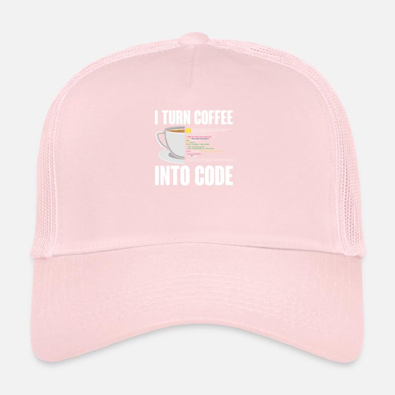 Drôle d’ordinateur programmeur de café conception Casquette trucker 