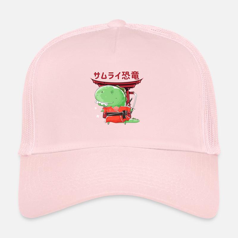 Samurai Dino Ninja Japan Shinobi Katana Kendo Gift Trucker Cap