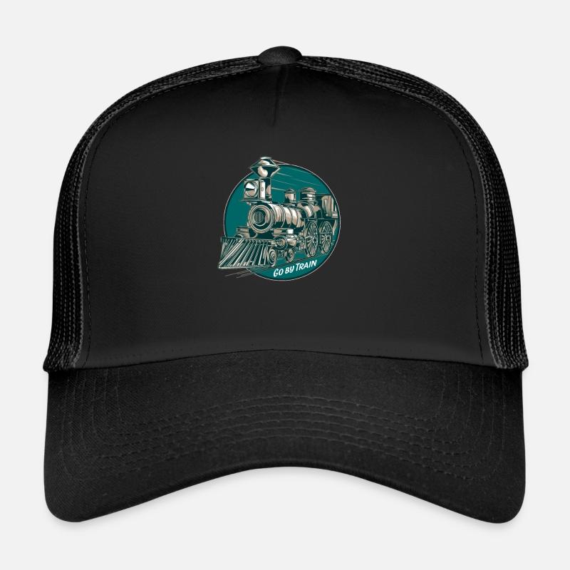 Zug - Trucker Cap - Schwarz/Schwarz