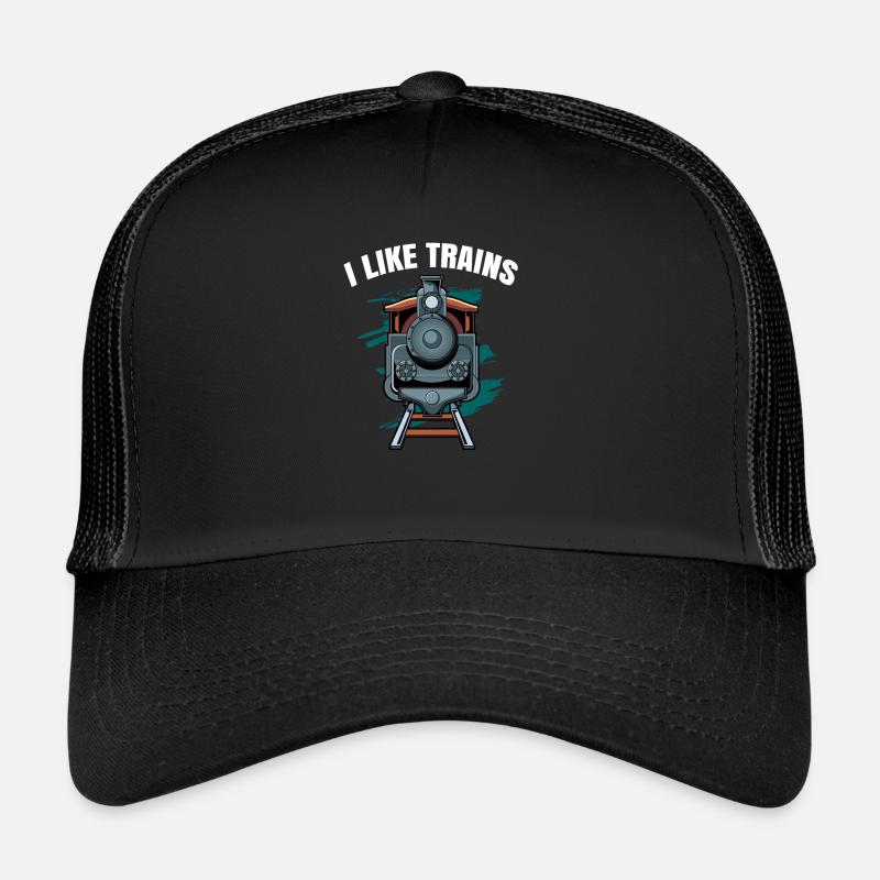 Zug - Trucker Cap - Schwarz/Schwarz