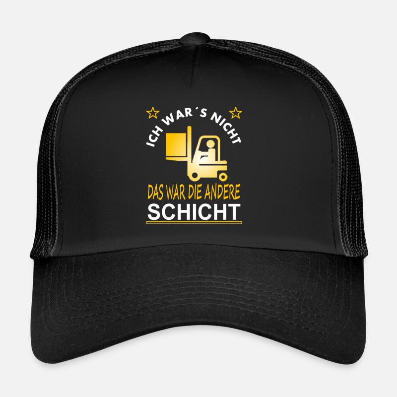 Staplerfahrer Spruch Stapler fahren Geschenkidee Trucker Cap