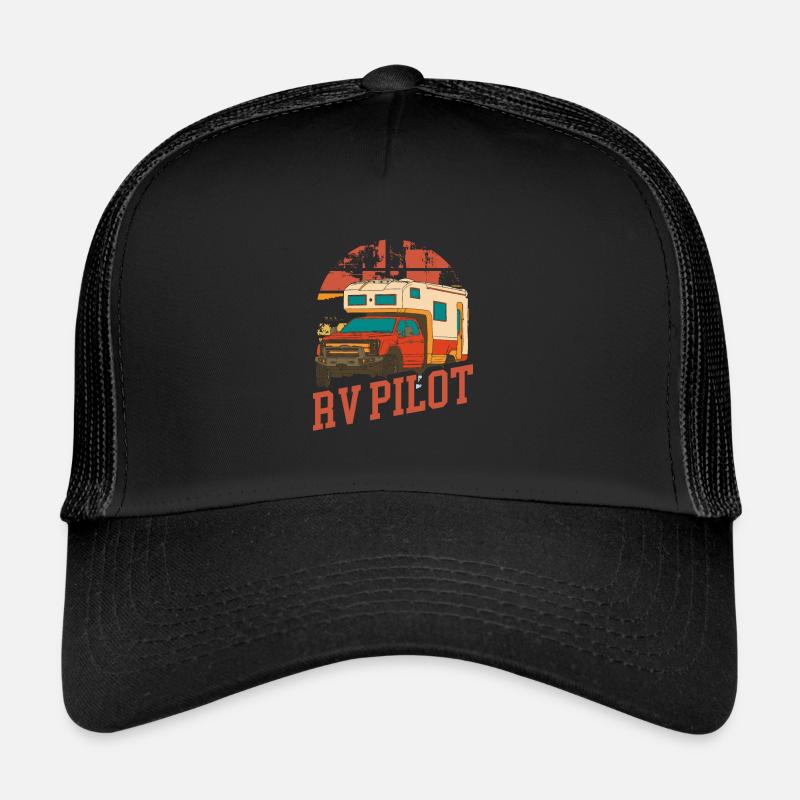 Motorhome RV Camping Camper Rv Trucker Cap