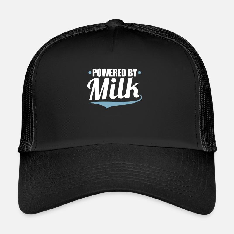Milch - Trucker Cap - Schwarz/Schwarz