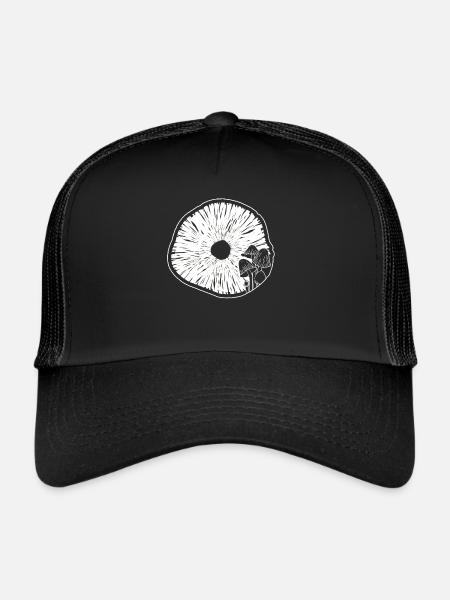 Mushroom Spore - Trucker Cap - Schwarz/Schwarz