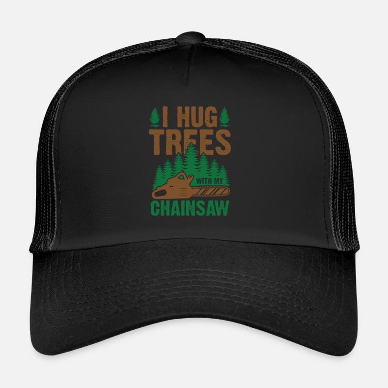 Arborist Chainsaw Funny Trees Trucker Cap