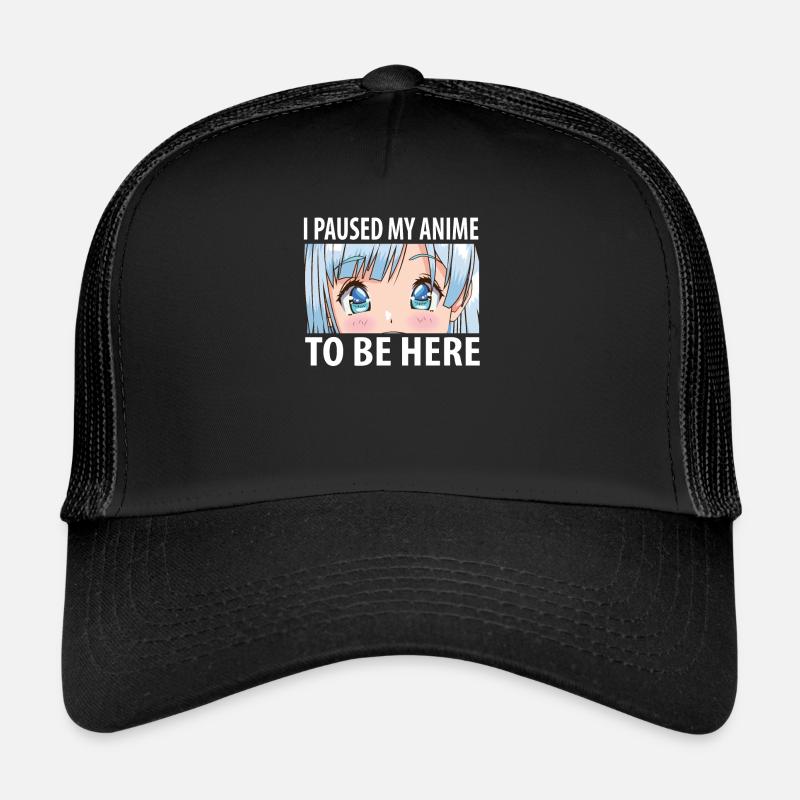 Anime - Trucker Cap - black/black