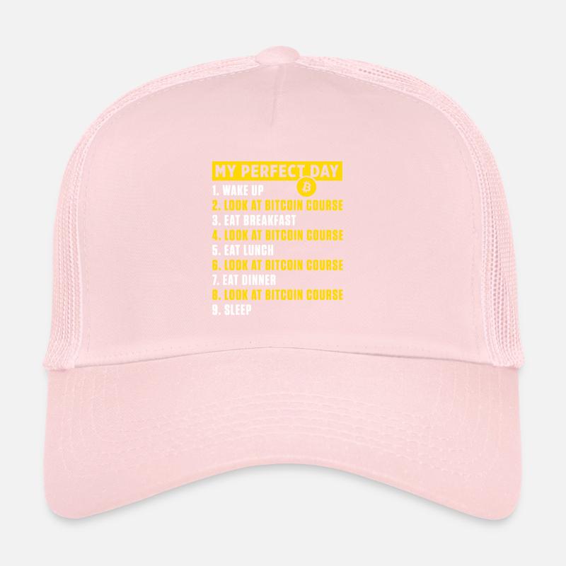 Perfekter Tag Bitcoin Kurs BTC Kryptowährung Geschenk Trucker Cap