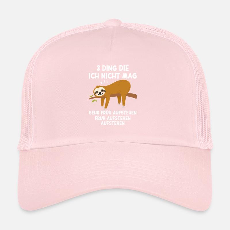 Lustiges Faultier Spruch Geschenkidee Trucker Cap