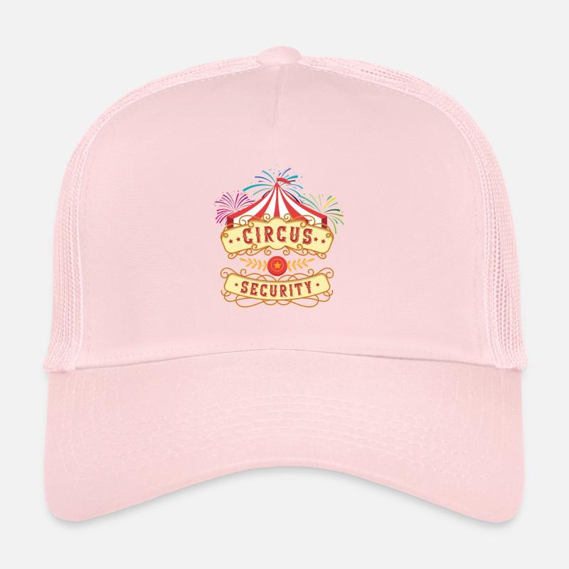 Circus Security Drôle Carnaval Anniversaire Casquette trucker 