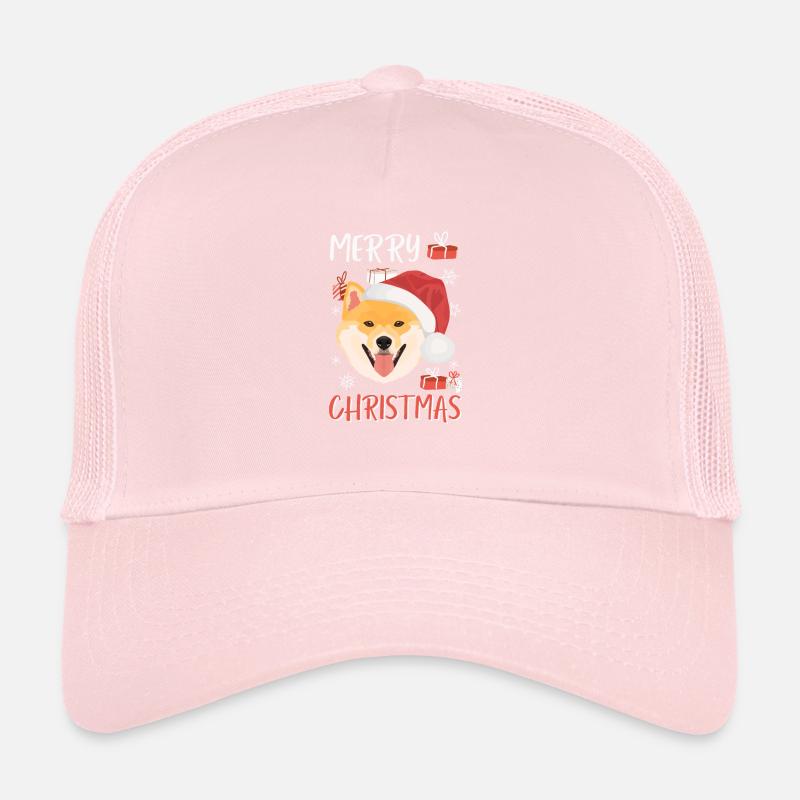 Noël Shiba Inu Casquette trucker 
