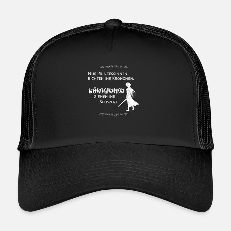 Prinzessinnen richten ihr Krönchen Trucker Cap