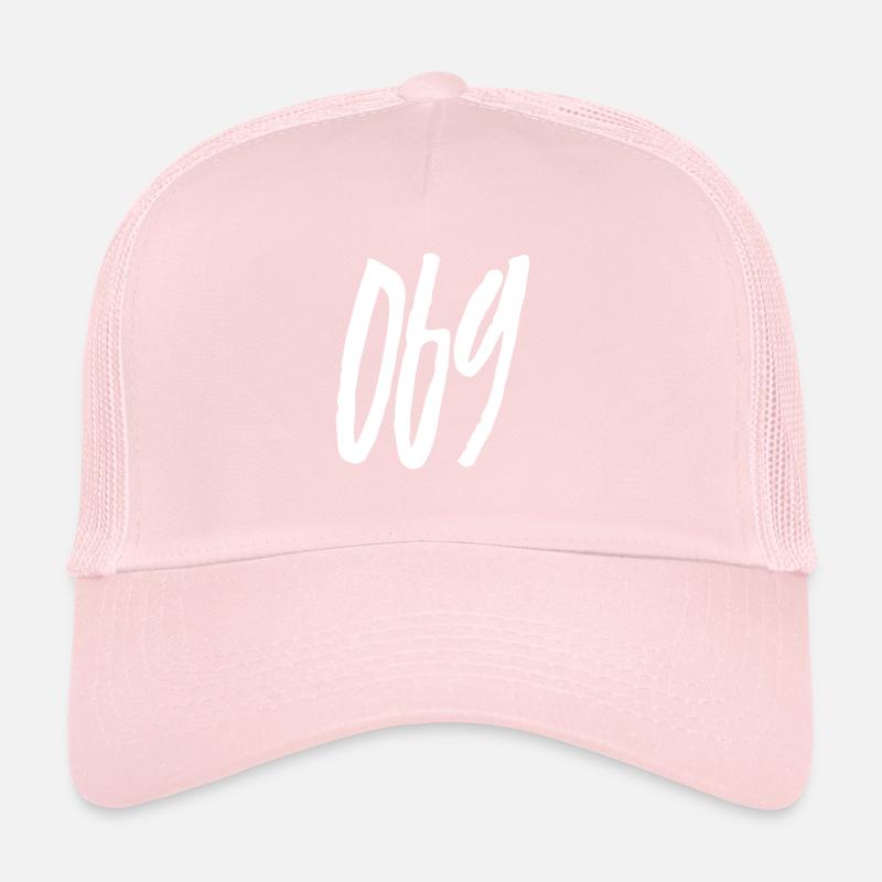 069 Area code Frankfurt am Main Trucker Cap