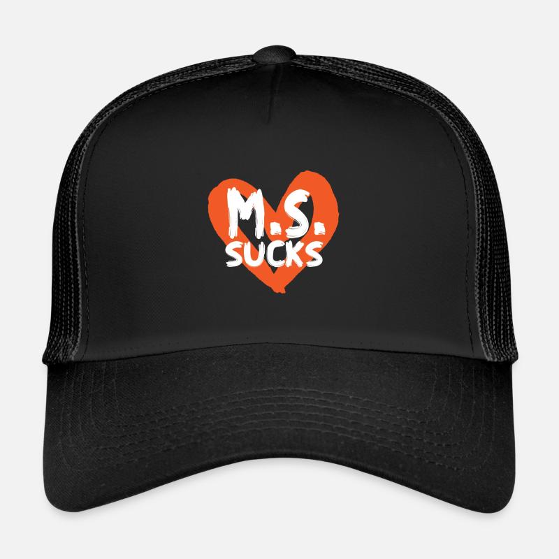 MS saugt Multiple Sklerose Bewusstsein Trucker Cap