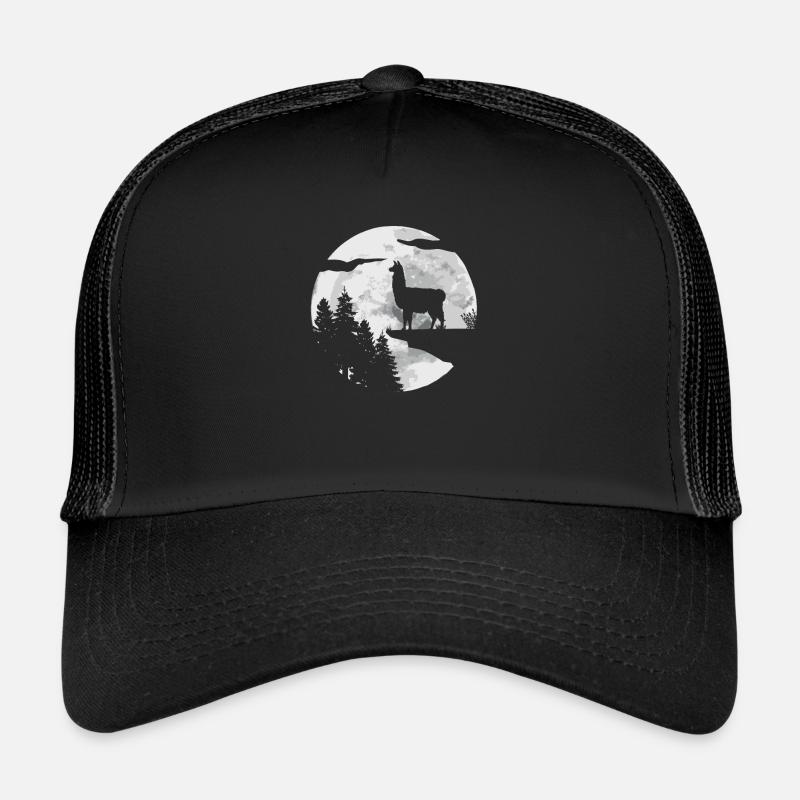 Lama Llama Alpaca Trucker Cap