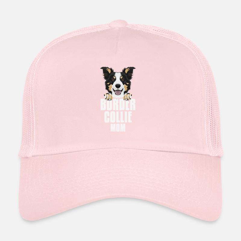 Border Collie Mom, Dog Mom Trucker Cap