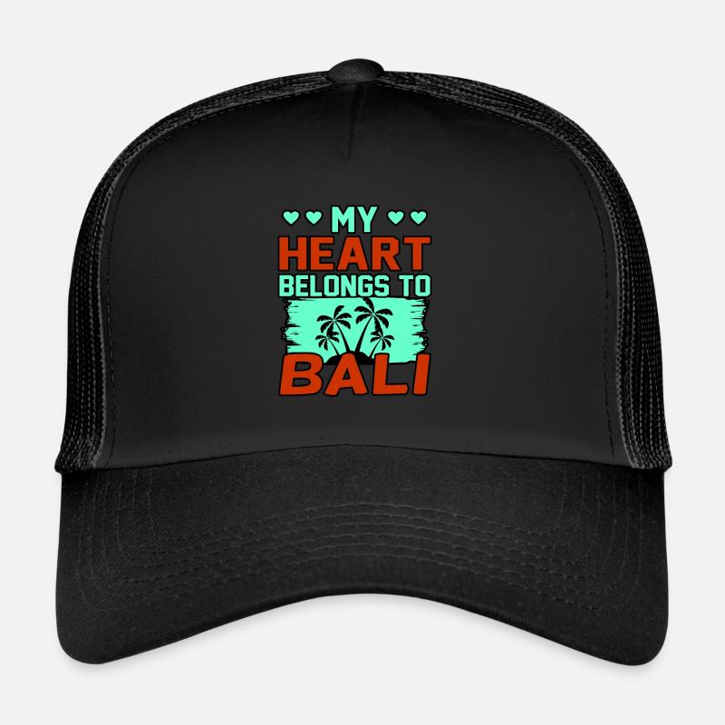 Bali - Trucker Cap - black/black