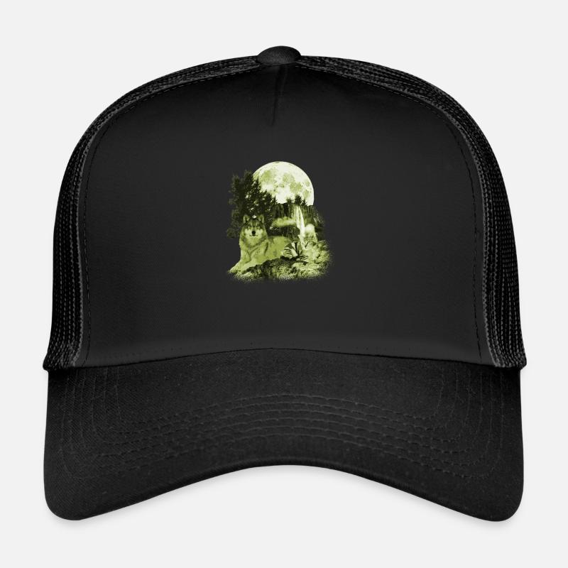 Wolf Trucker Cap