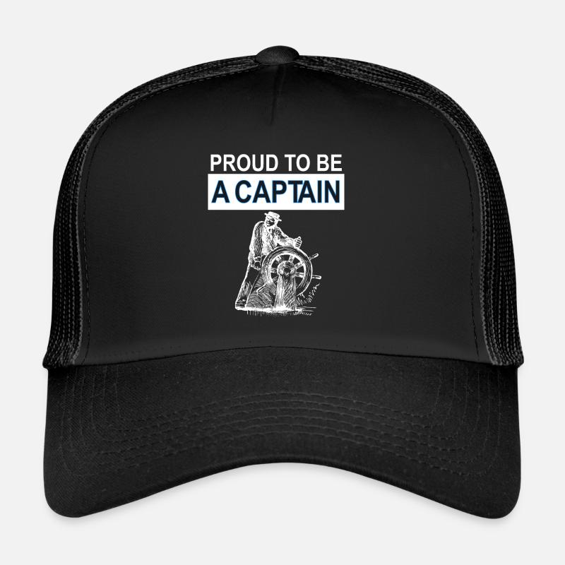 fier capitaine bateau croisière poison Casquette trucker 