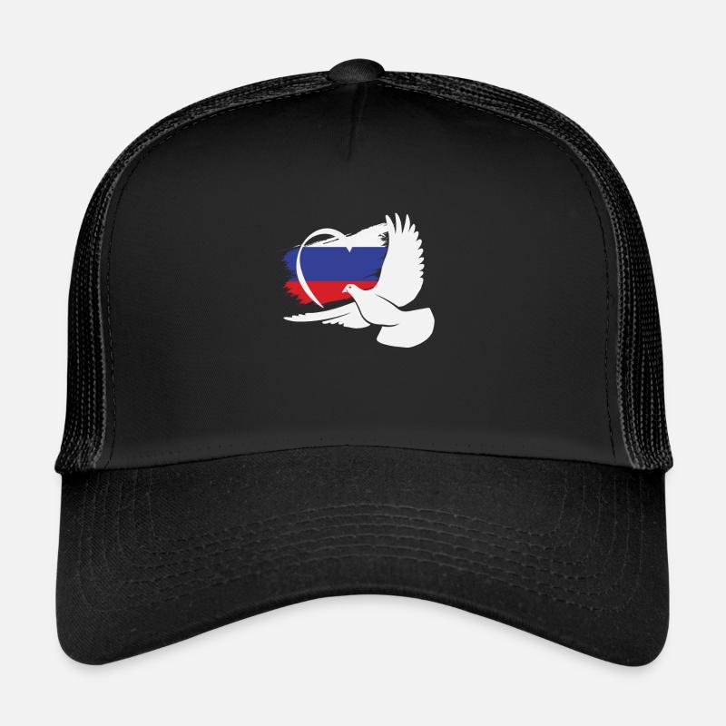 Signe de paix, paix pour la Russie Casquette trucker 