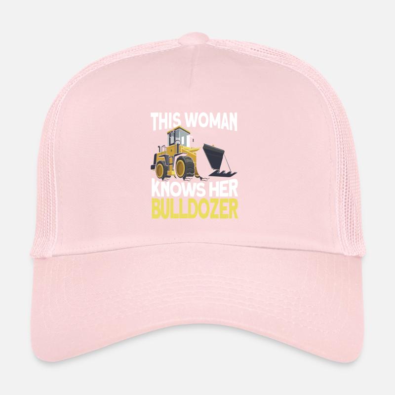 Bulldozer bulldozer crawler Trucker Cap