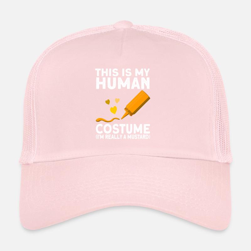 Cadeau de costume de moutarde Casquette trucker 