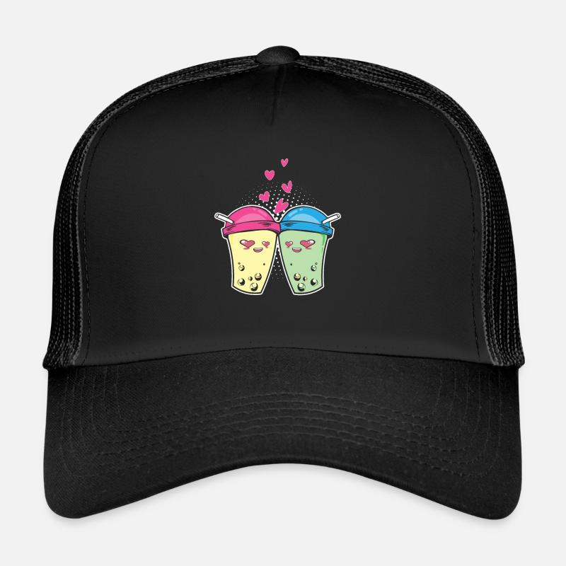 Cute Kawaii Boba Milktea Trucker Cap