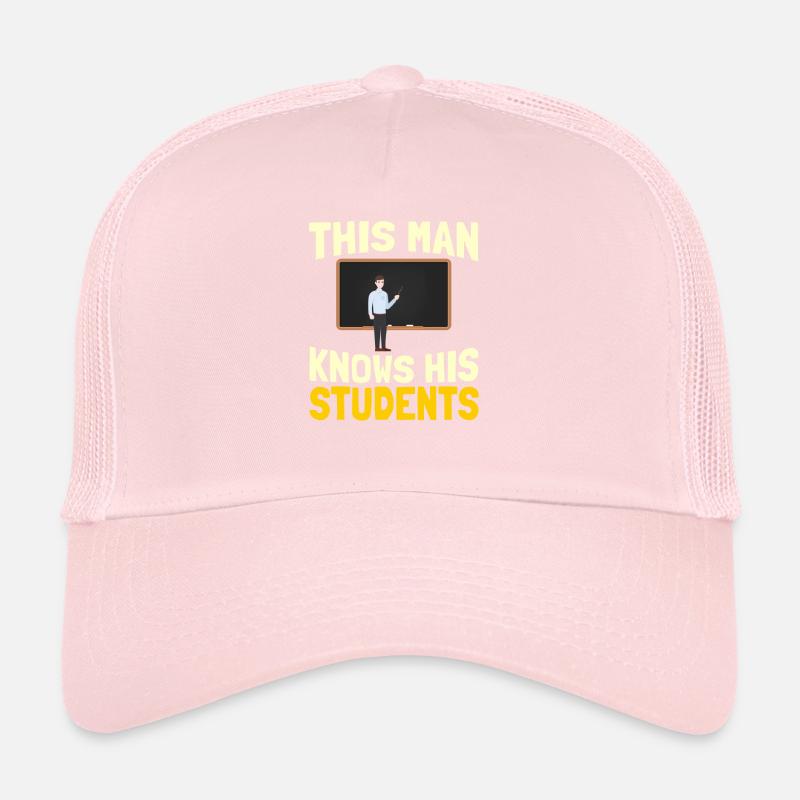 École d’enseignants Pédagogue enseignant Casquette trucker 