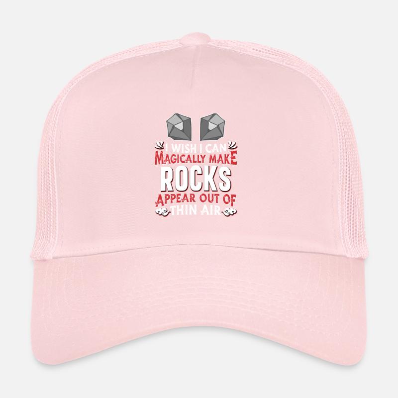 Géologue Pierres Pierre Collectionneur Pétrologie Casquette trucker 