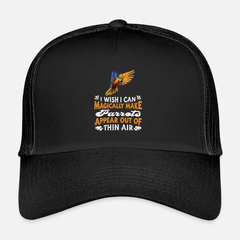 Perroquet Casquette trucker 