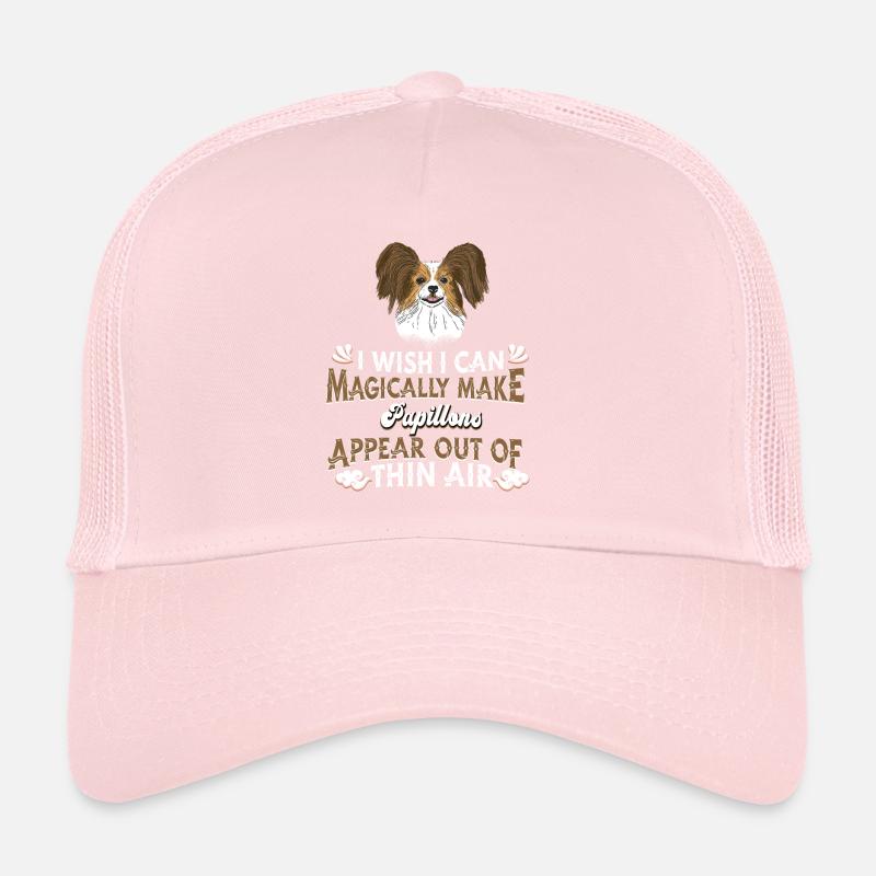 Papillon Dog Trucker Cap