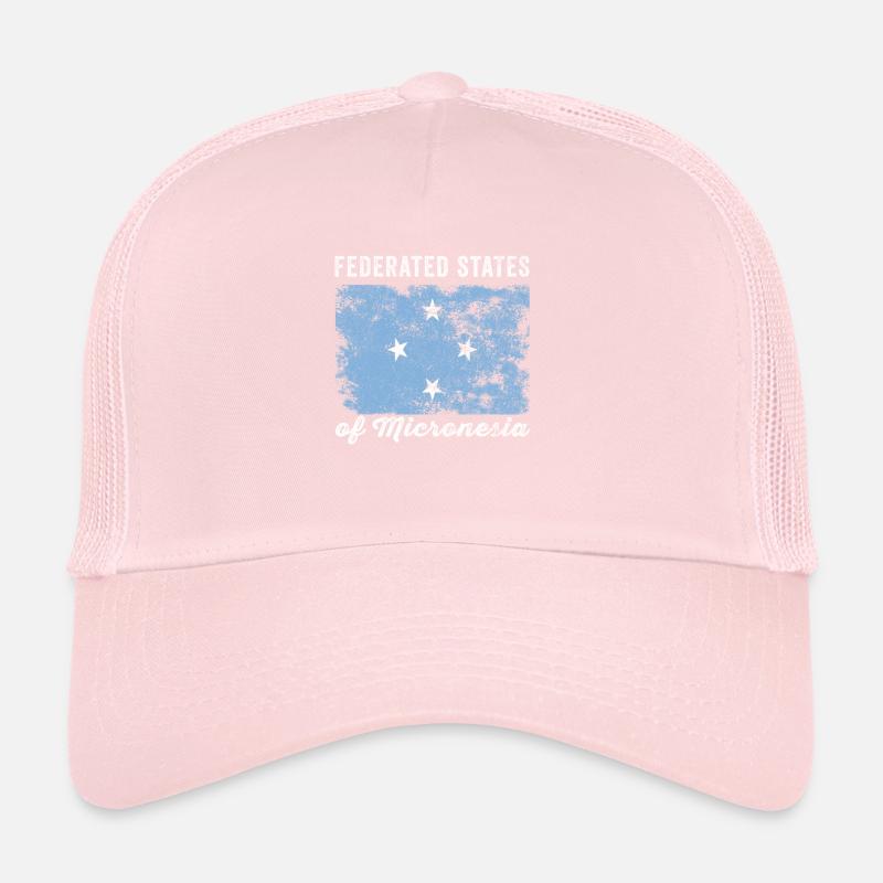 Drapeau des États fédérés de Micronésie Casquette trucker 