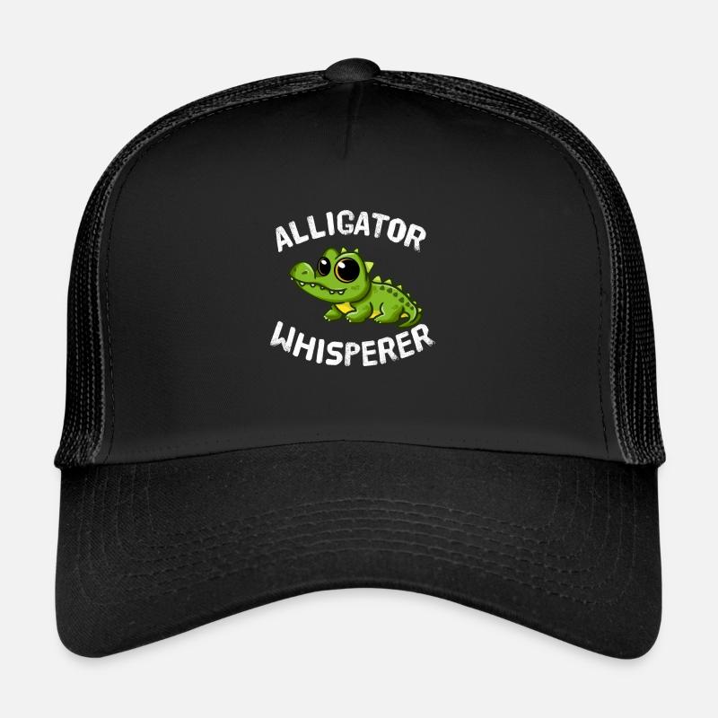 Alligator Whisperer Krokodil Flüsterer Echsen Trucker Cap
