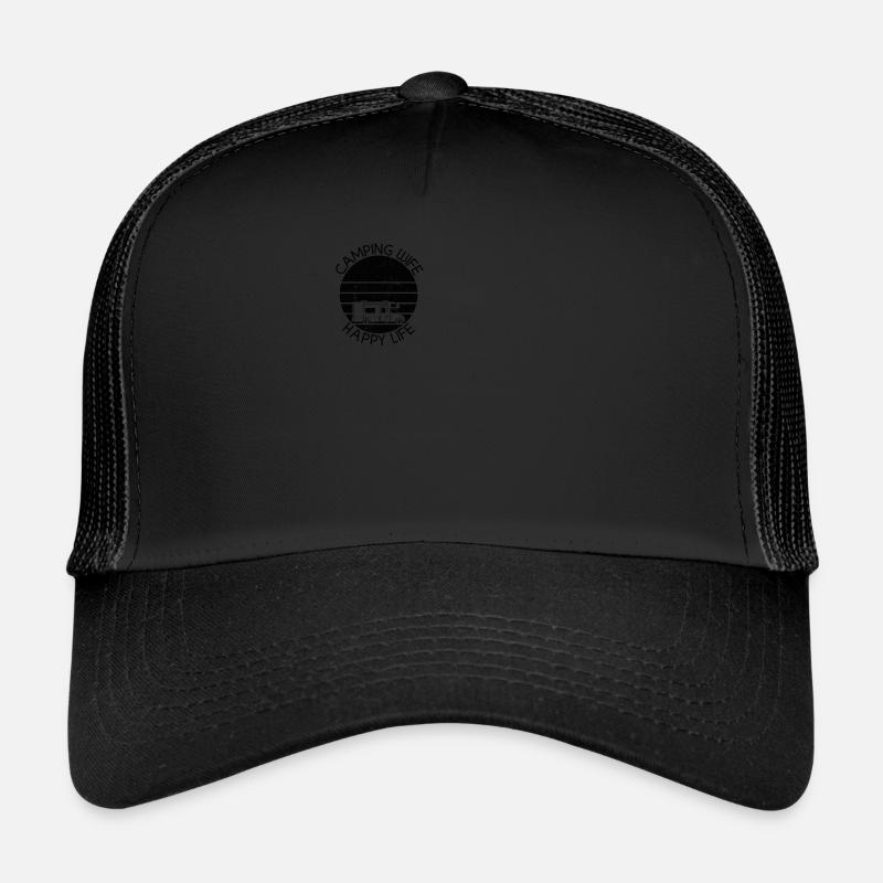 Camping Camping Camping Camping Caravane Camping Vacances Casquette trucker 