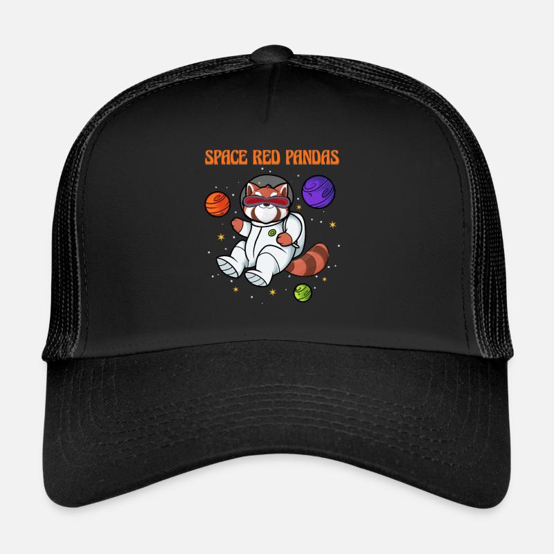 Pandas roux de l’espace Casquette trucker 